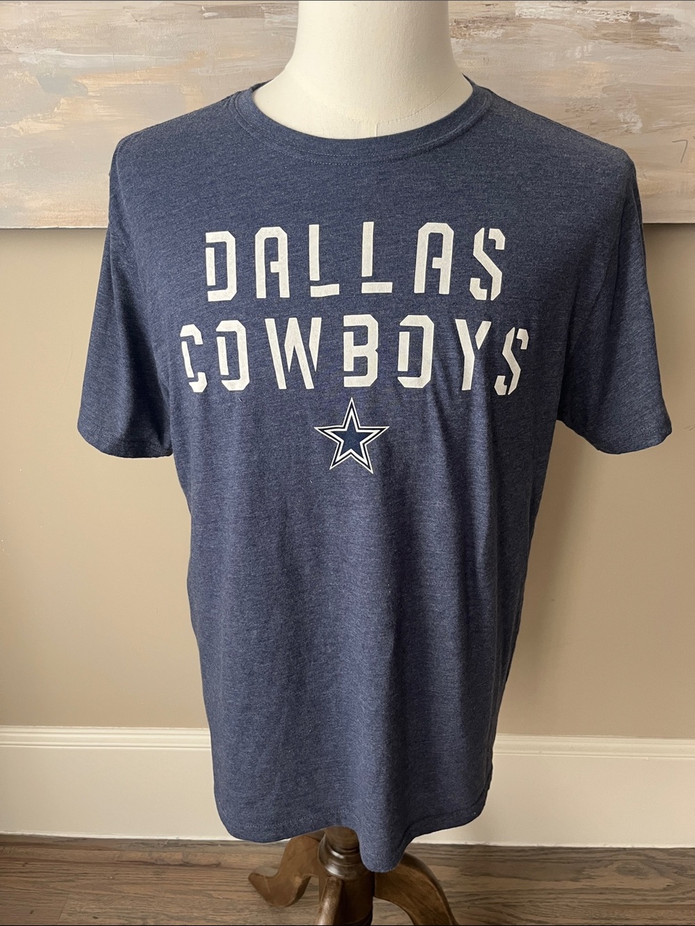 Dallas Cowboys Authentic blue logo tshirt